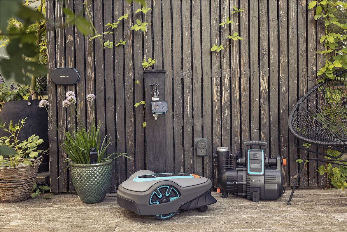Irrigazione smart Gardena sistema automatico